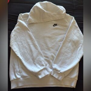 Nike White Pullover Hoodie